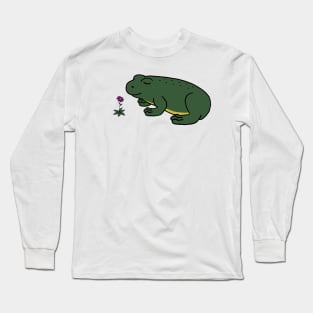 Peaceful Frog Long Sleeve T-Shirt